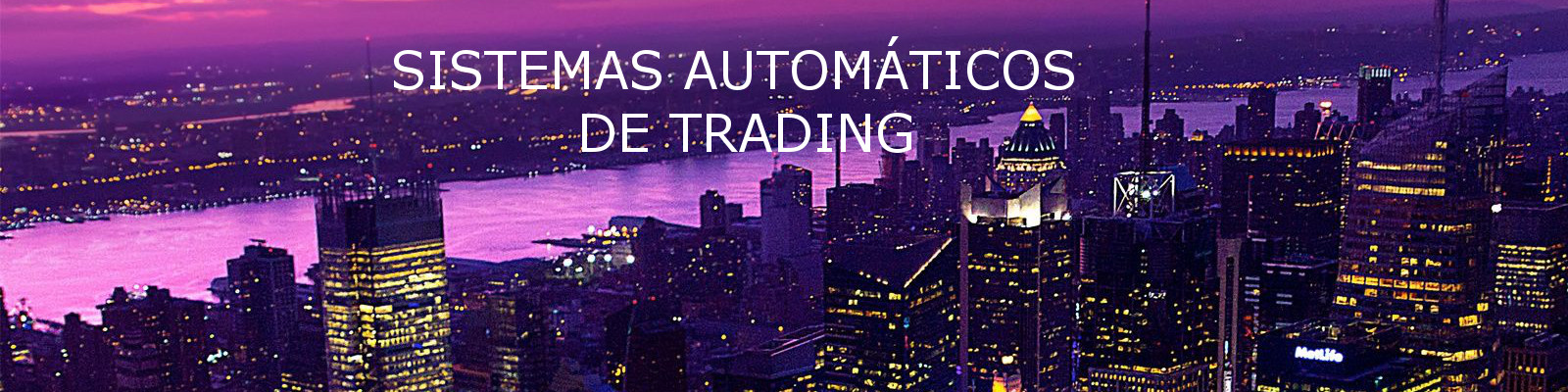 Sistemas trading